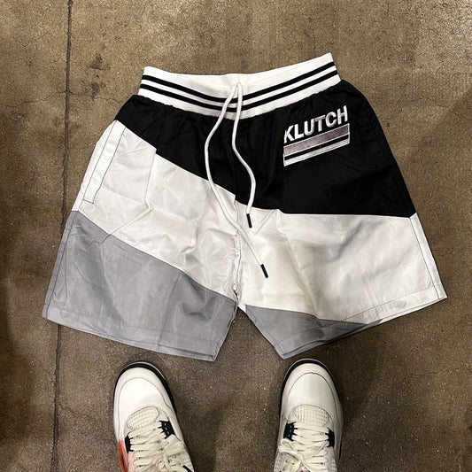RETRO WINDBREAKER SHORTS [BLACK]