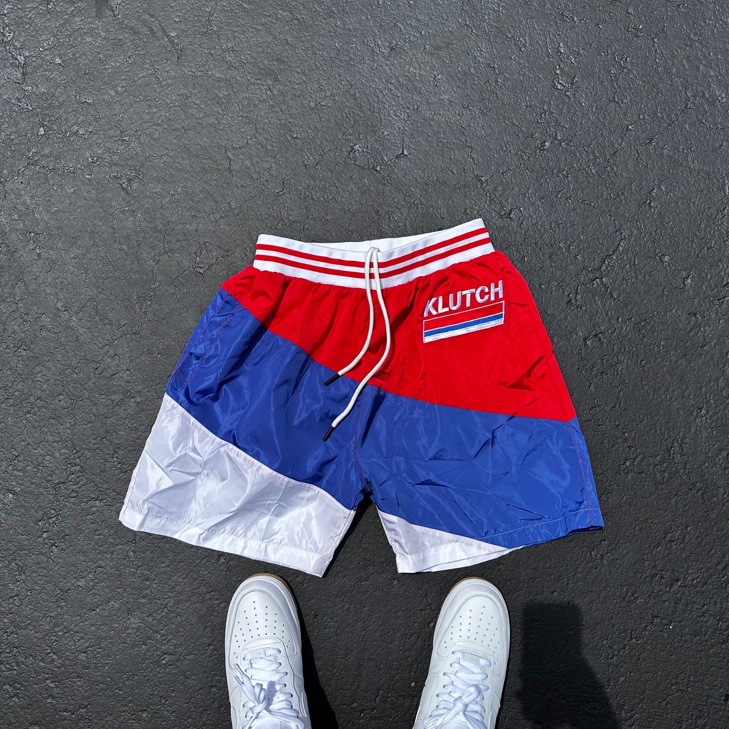RETRO WINDBREAKER JACKET [RED]