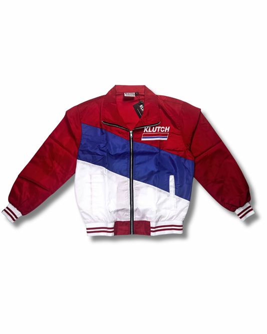 RETRO WINDBREAKER JACKET [RED]