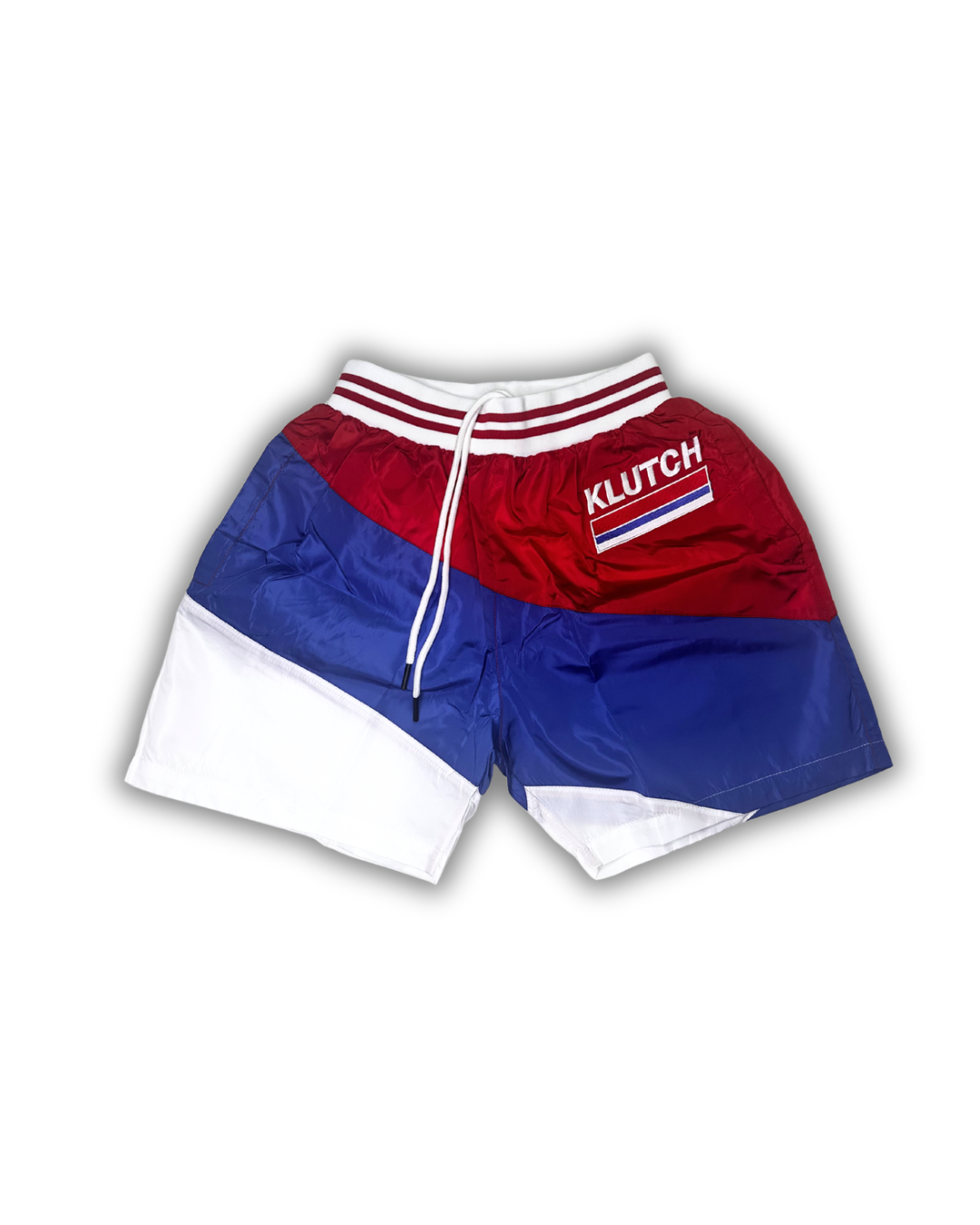 RETRO WINDBREAKER SHORTS [RED]