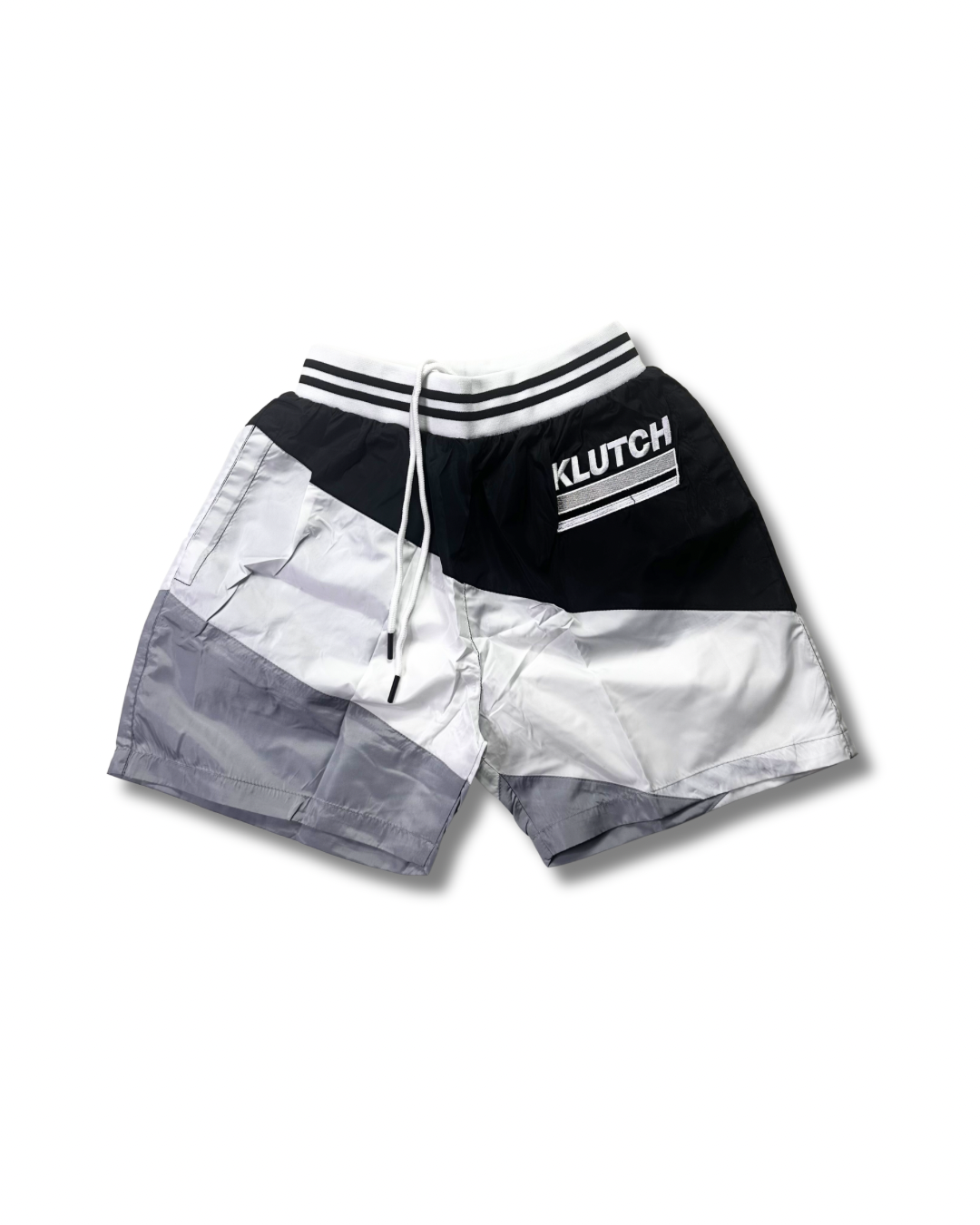 RETRO WINDBREAKER SHORTS [BLACK]