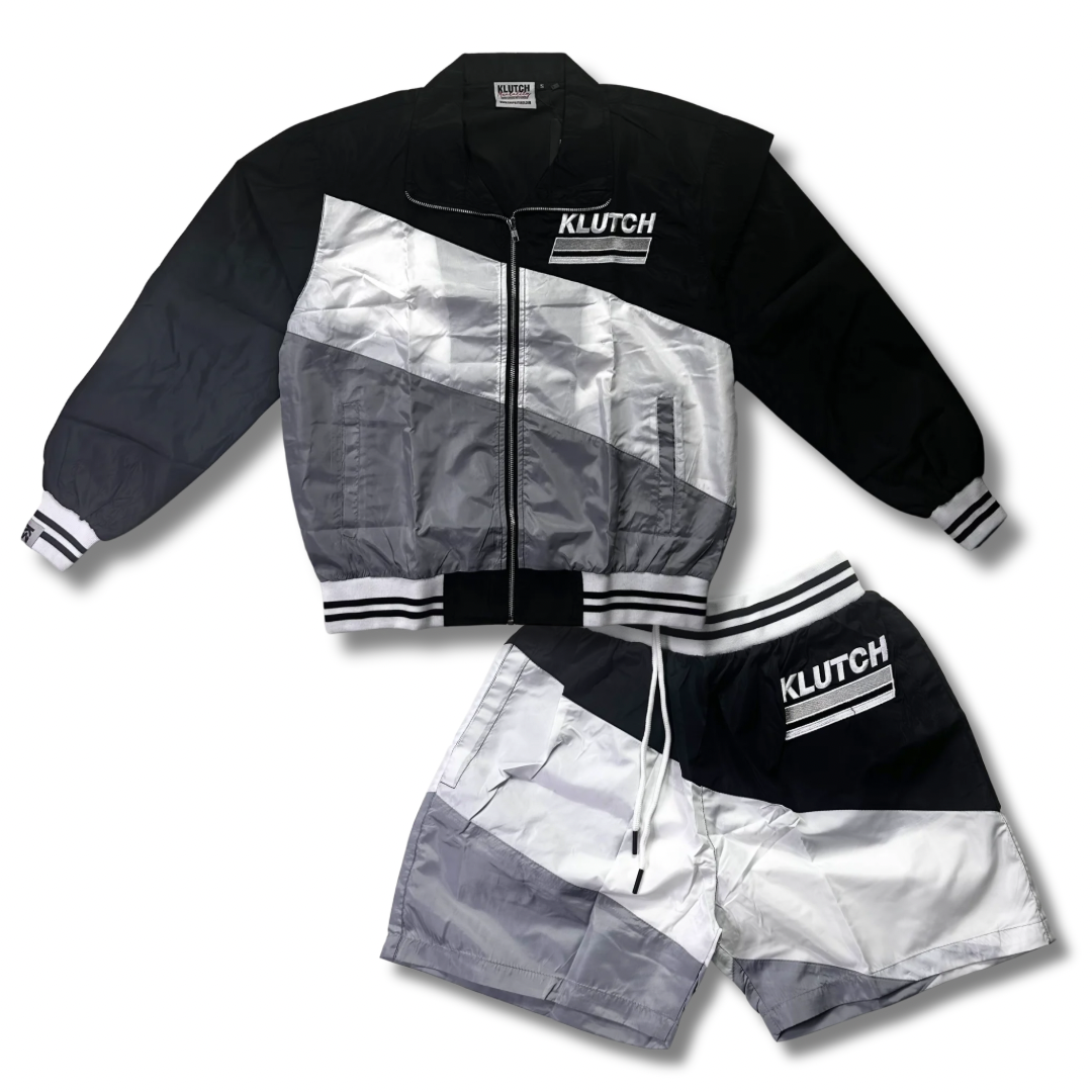 RETRO WINDBREAKER SET [BLACK]