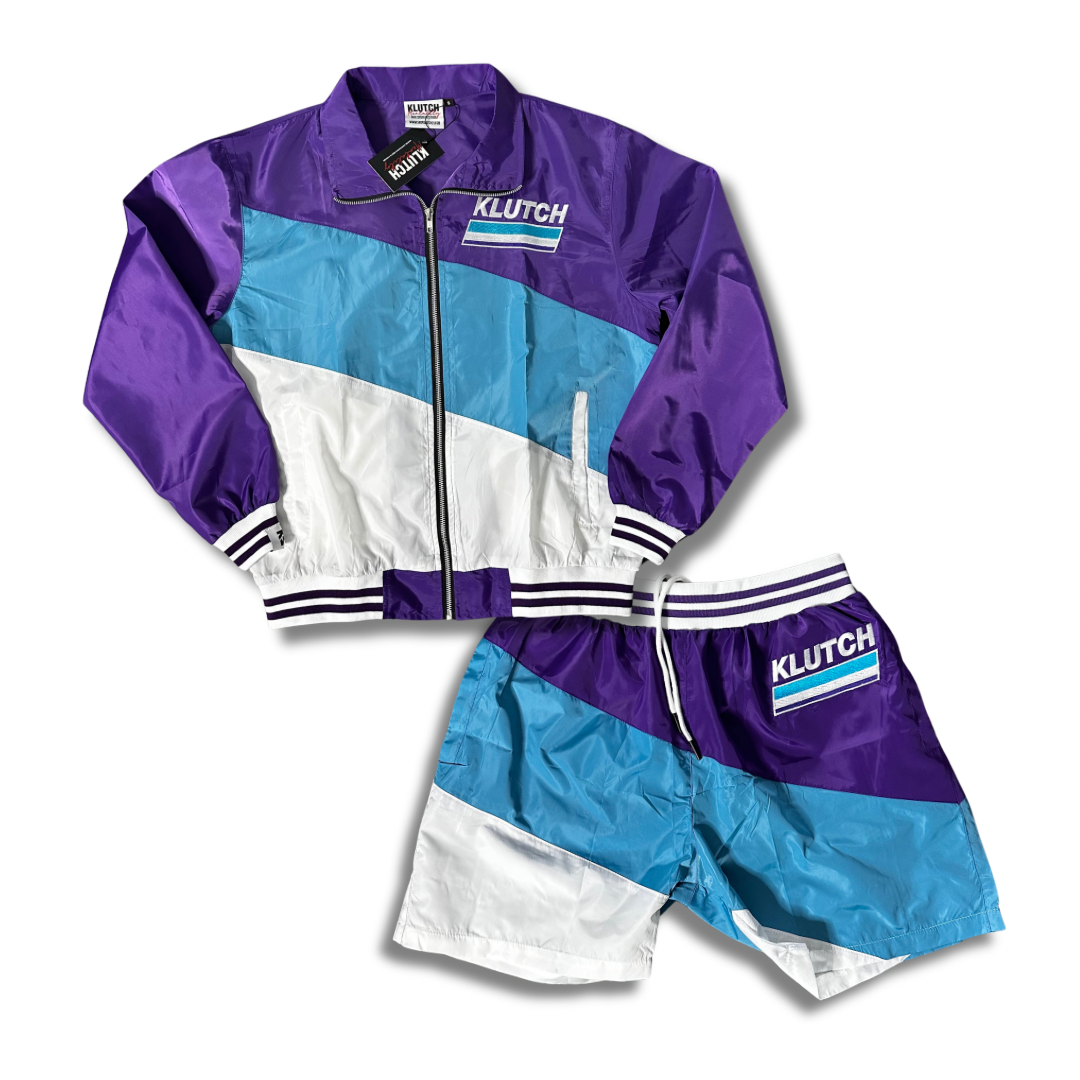 RETRO WINDBREAKER SET [GRAPE]