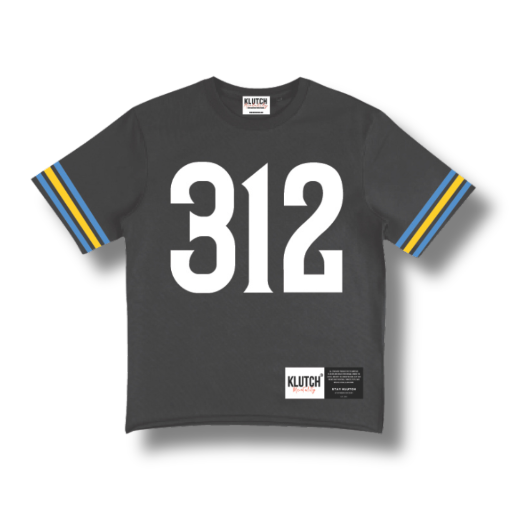 CHICAGO SKY "312" BOXY JERSEY [BLACK]
