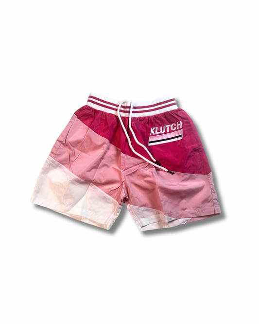 RETRO WINDBREAKER SHORTS [PINK]