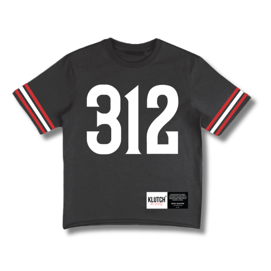 "312" BOXY JERSEY [BLACK]