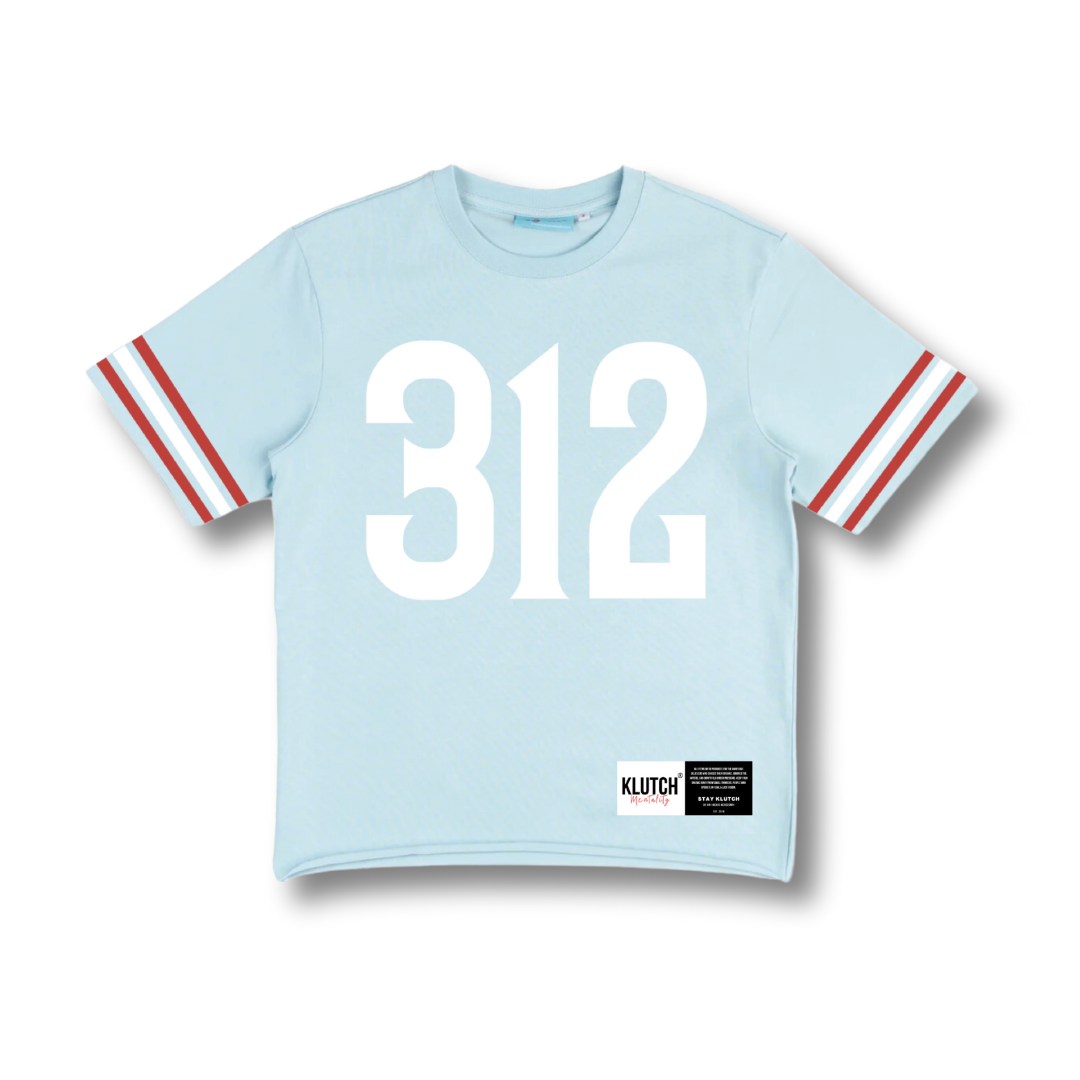 "312" BOXY JERSEY [POWDER BLUE]